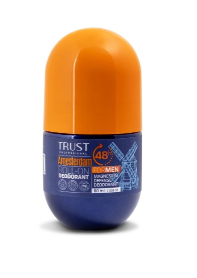 لوسیون خوشبو کننده(مام رول) مردانه تراست مدل آمستردام