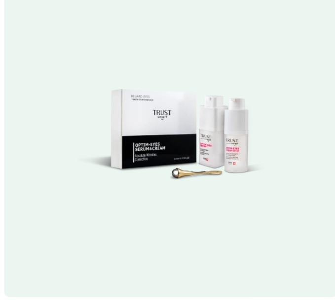 کیت جوانساز دور چشم تراست(سرم دورچشم،کرم ضد پف و تیرگی دور چشم،گواشا رایگان)